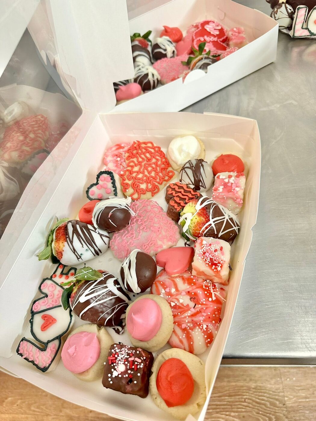 Decorated cupcakes
